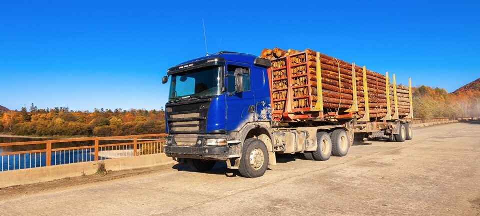 caminhão-madeira